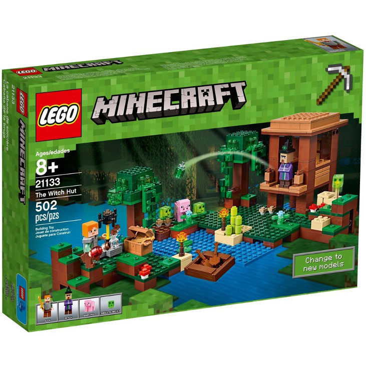 磚家 LEGO 樂高 21133 Minecraft The Witch Hut  巫婆小屋 無盒 無書 無貼紙