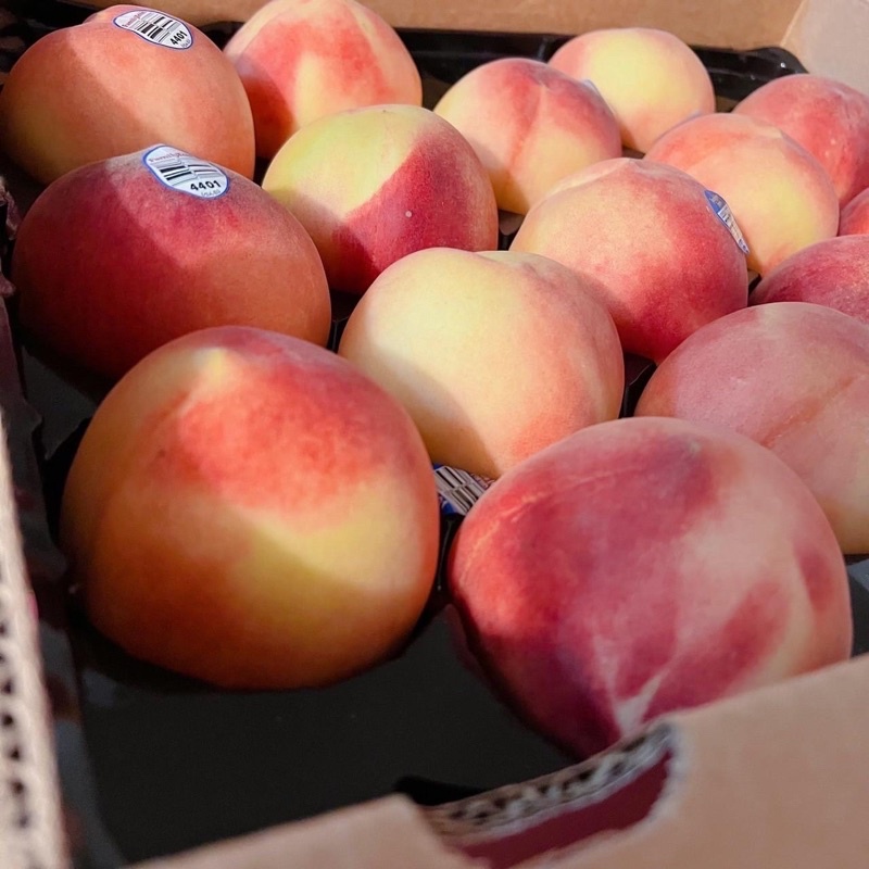 雪巨人白雪公主空運直達加州雪巨人水蜜桃粉紅公主16顆 益禾進口水果 蝦皮購物