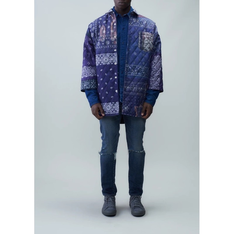 NEIGHBORHOOD NBHD 20AW QUILT-B / E-SHIRT . 3Q 鋪棉外套襯衫| 蝦皮購物