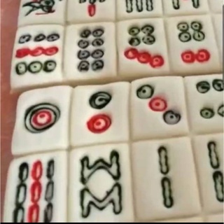 品名：#DIY手壓式卡通造型麻將麻雀系列披薩包子饅頭饅頭餅乾模具