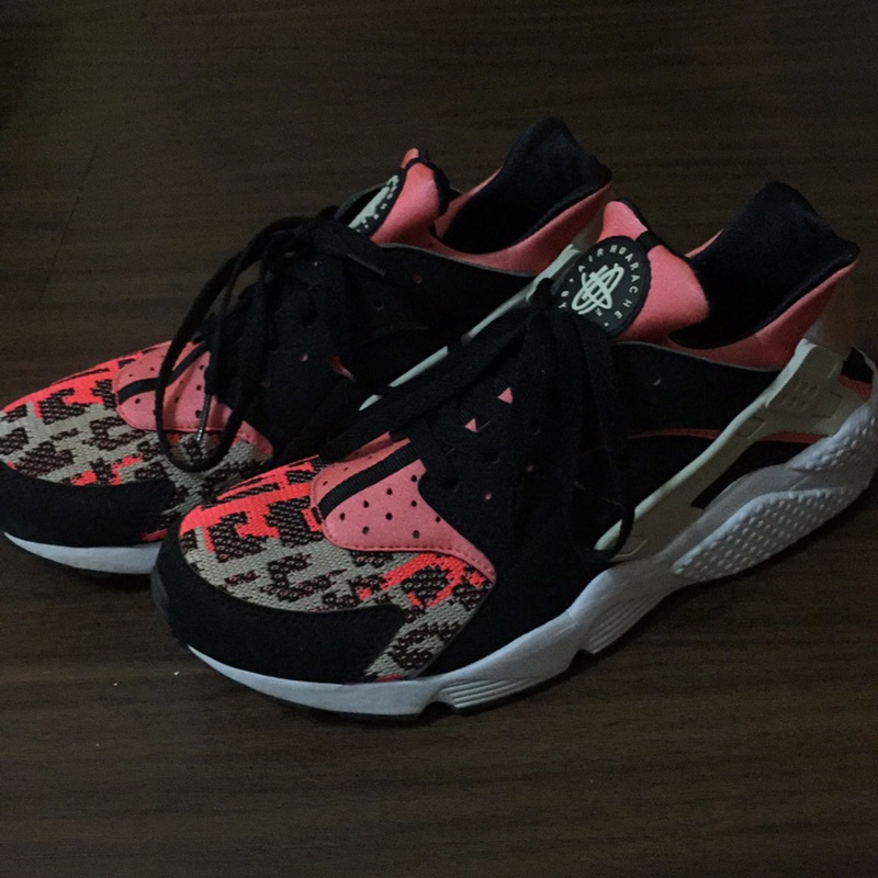 二手Nike 武士鞋 螢光粉紅 米蘭限定款