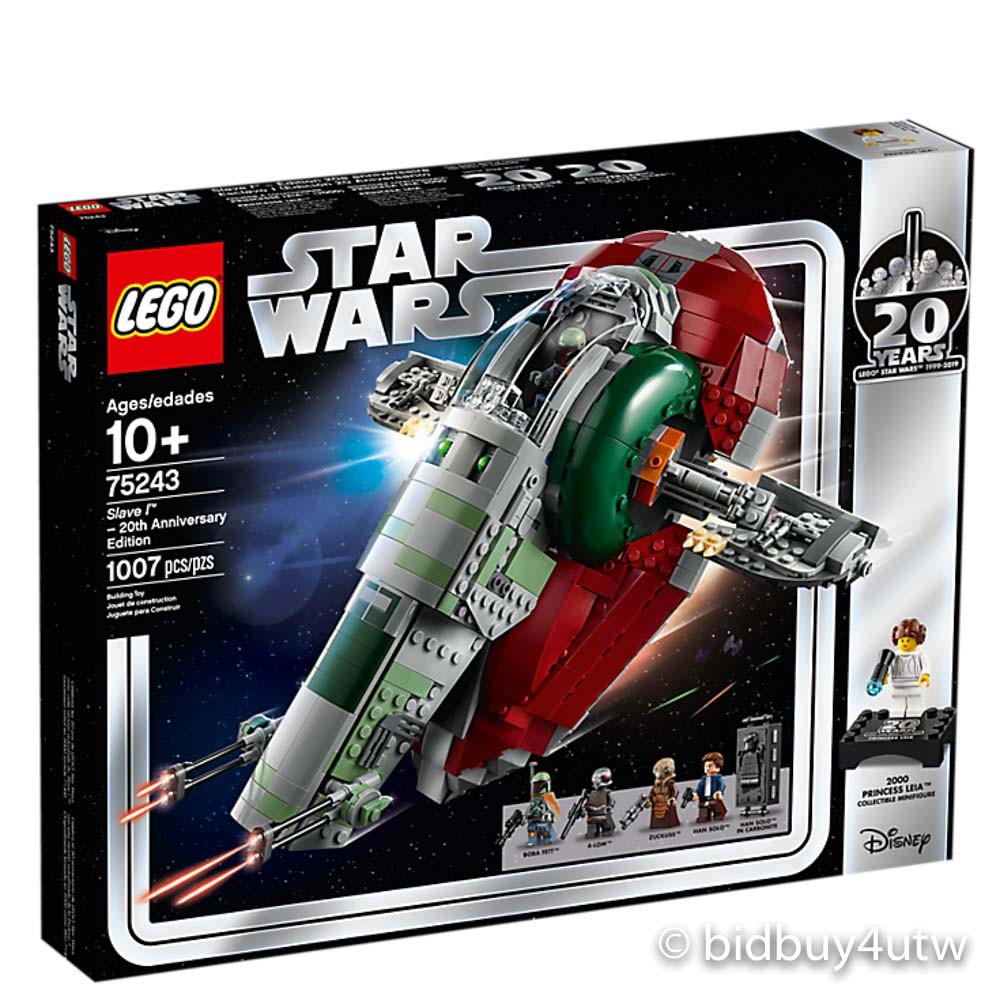 LEGO 75243 Slave l-20th Anniversary Edition 星際大戰系列【必買站】樂高盒組