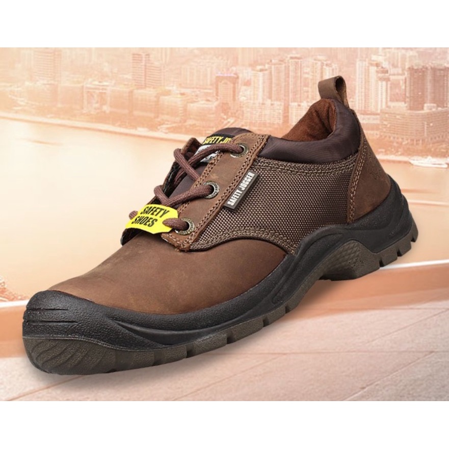 超商單筆限寄兩雙附發票~DAKAR Safety Jogger棕色工作安全鞋系列低筒 防靜電 防刺穿 鋼頭