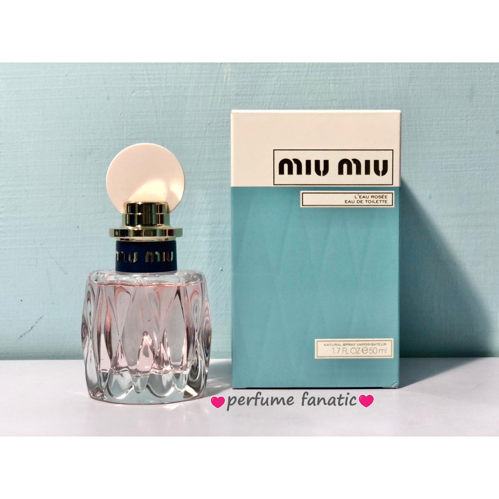 Miu Miu L'eau Rosee 粉色嬉遊女性淡香水  試香