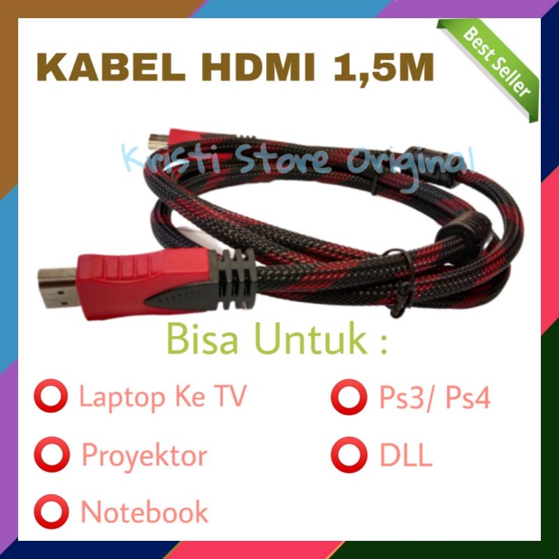 1.5 米 HDMI 轉 HDMI 光纖網線 Bestfriend 品質