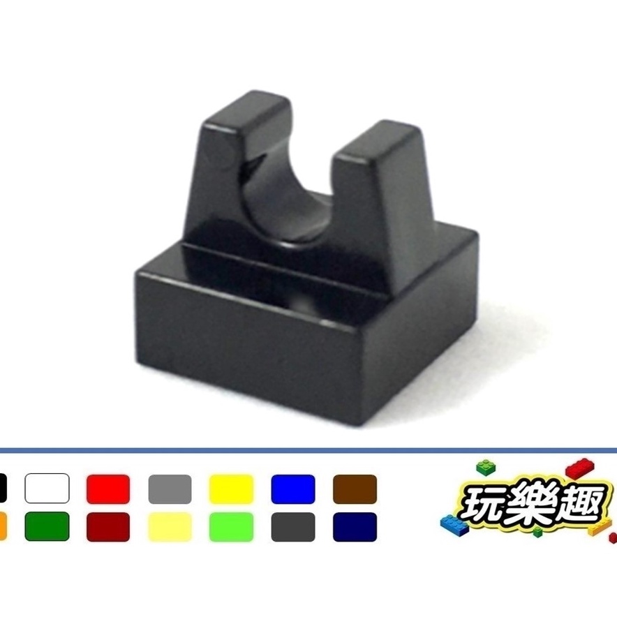 玩樂趣 LEGO 樂高 2555 1*1板 (己停產) 上方帶夾 二手零件 2C20G-B-B