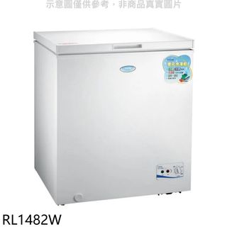 東元149公升上掀式臥式冷凍櫃RL1482W(含標準安裝) 大型配送
