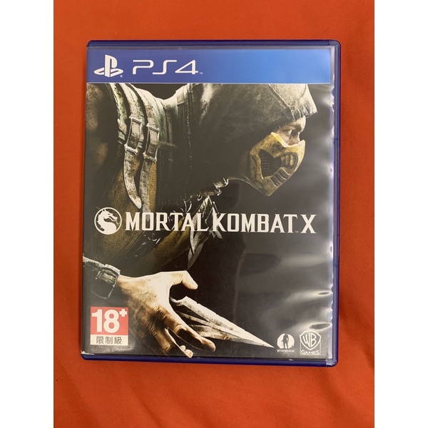 PS4 - mortal kombat x 真人快打X 二手遊戲片