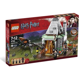 【臺中翔智積木】絕版品 LEGO 樂高 4738 Hagrid's Hut 海格小屋 輕盒損