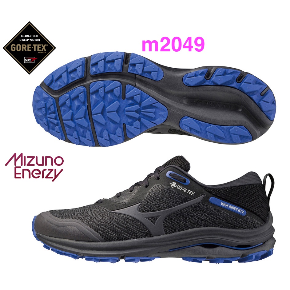 Mizuno WAVE RIDER GTX 防水透氣慢跑鞋 J1GC217913~m2049 ☆‧°小荳の窩 °‧☆㊣