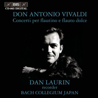 (BIS) 丹羅林 韋瓦第 直笛協奏曲集 Dan Laurin Vivaldi Concertie CD0865