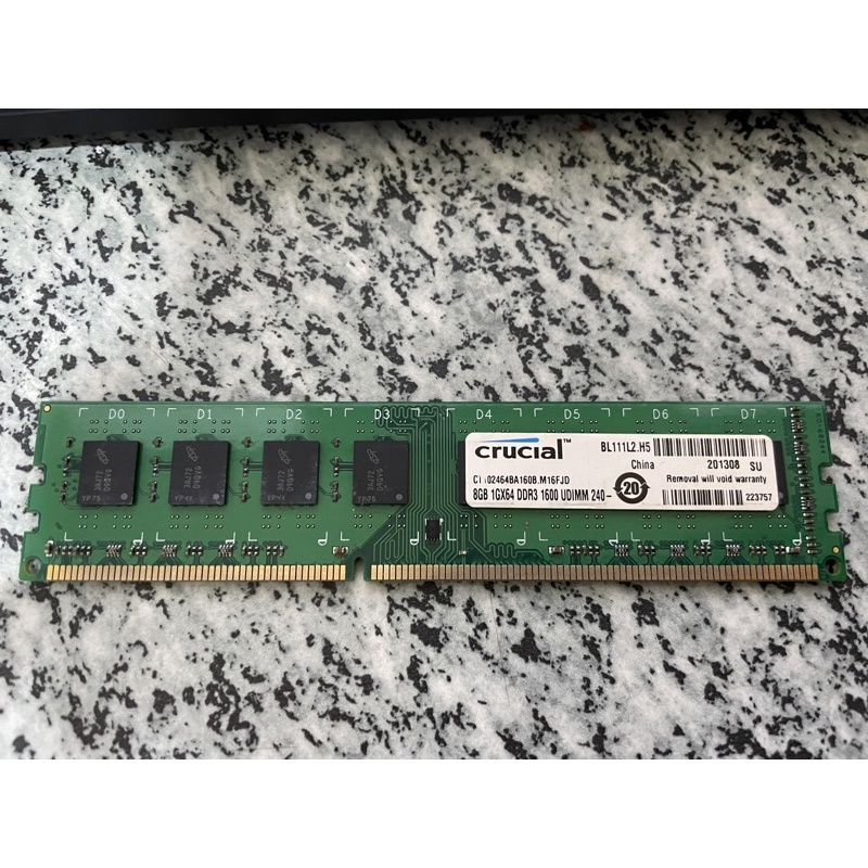 Crucial 美光 DDR3 1600 8G