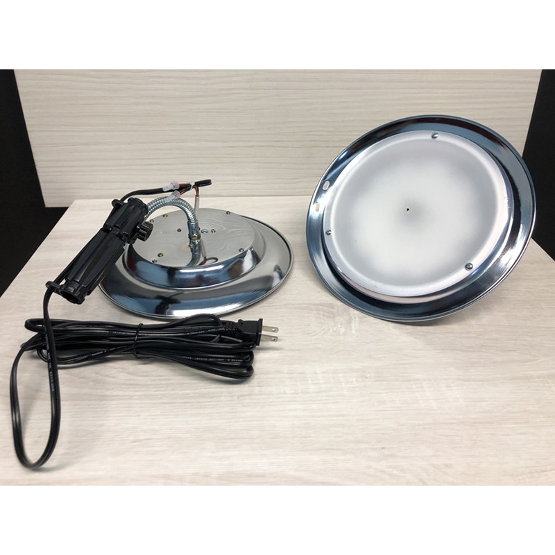 【夜市擺攤燈具】LED盤燈 100W 盤燈 燈具 插頭式盤燈 夜市燈 黃光/白光/紅光 毓創 | 蝦皮購物