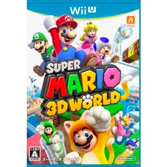 WiiU遊戲片 Wii U 遊戲片 超級瑪利歐 3D世界 Wii 主機無法讀取 mario 馬里奧 馬力歐 罵里奧瑪莉喔