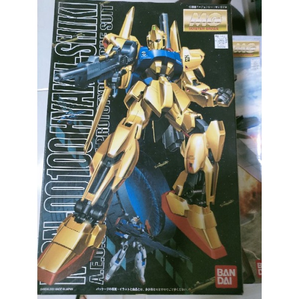 萬代 百式鋼彈  電鍍版 MG 1/100 MSN-00100 HYAKU SHIKI