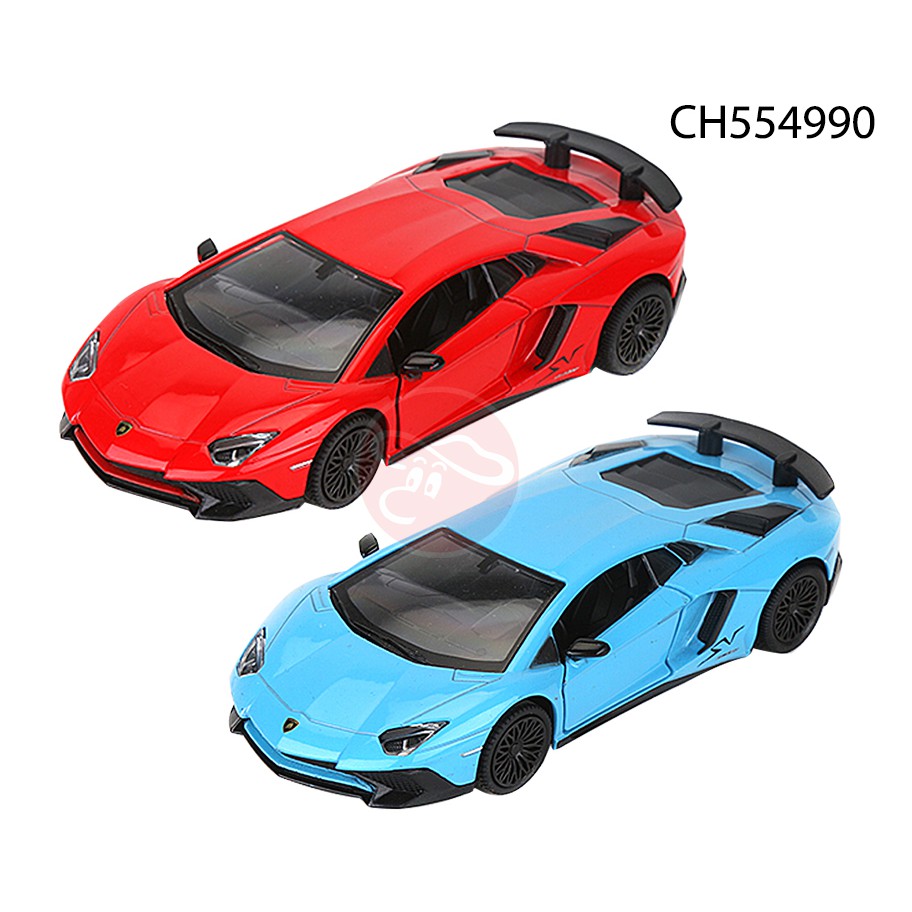 【瑪琍歐玩具】1:36 Lamborghini Aventador 授權合金迴力車/CH554990