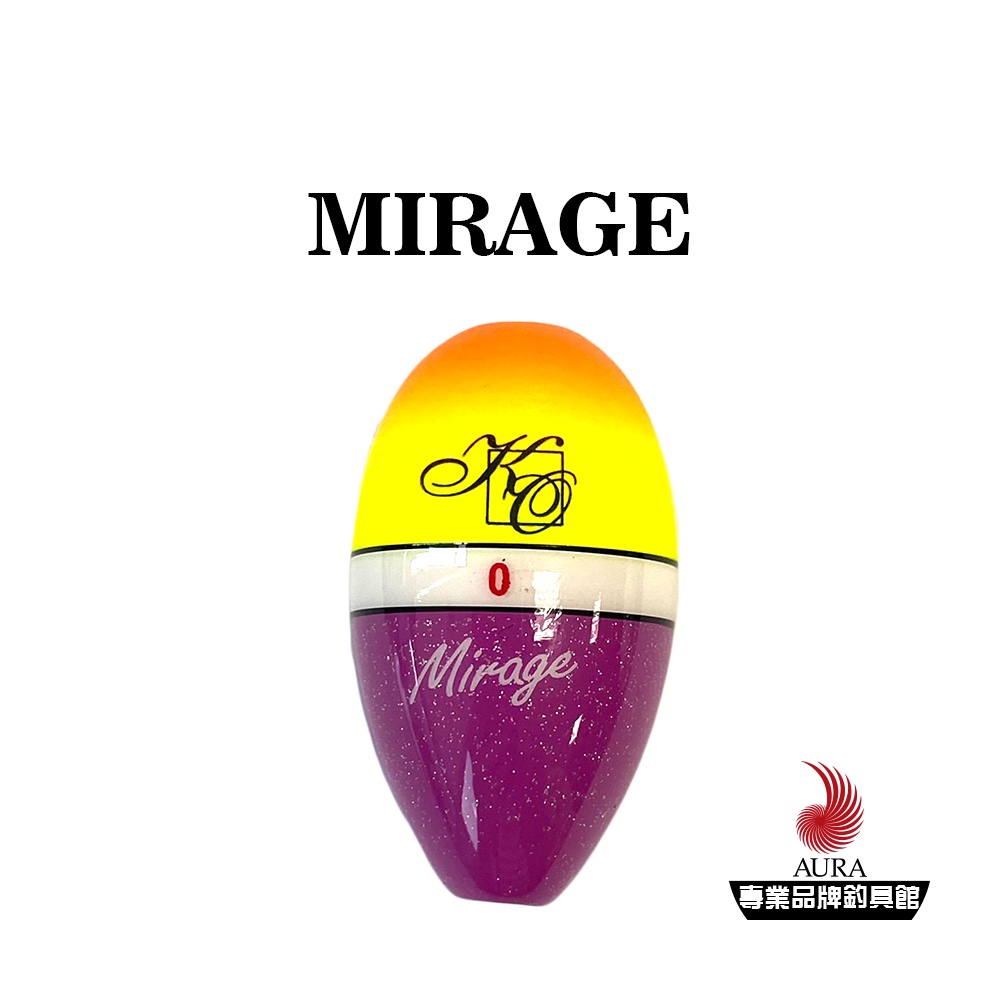 【KO系列】丹錐 阿波 浮標 MIRAGE (紫)米辣雞 [M] | AURA專業品牌釣具館