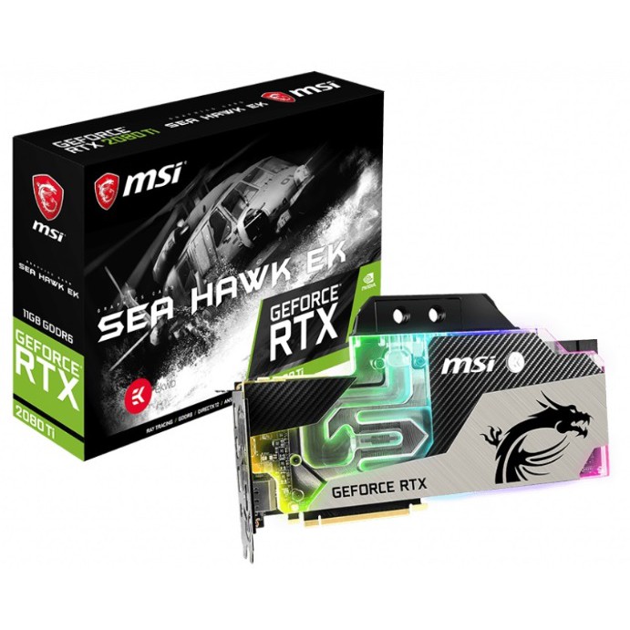 微星 GeForce RTX 2080 Ti SEA HAWK EK X 顯示卡