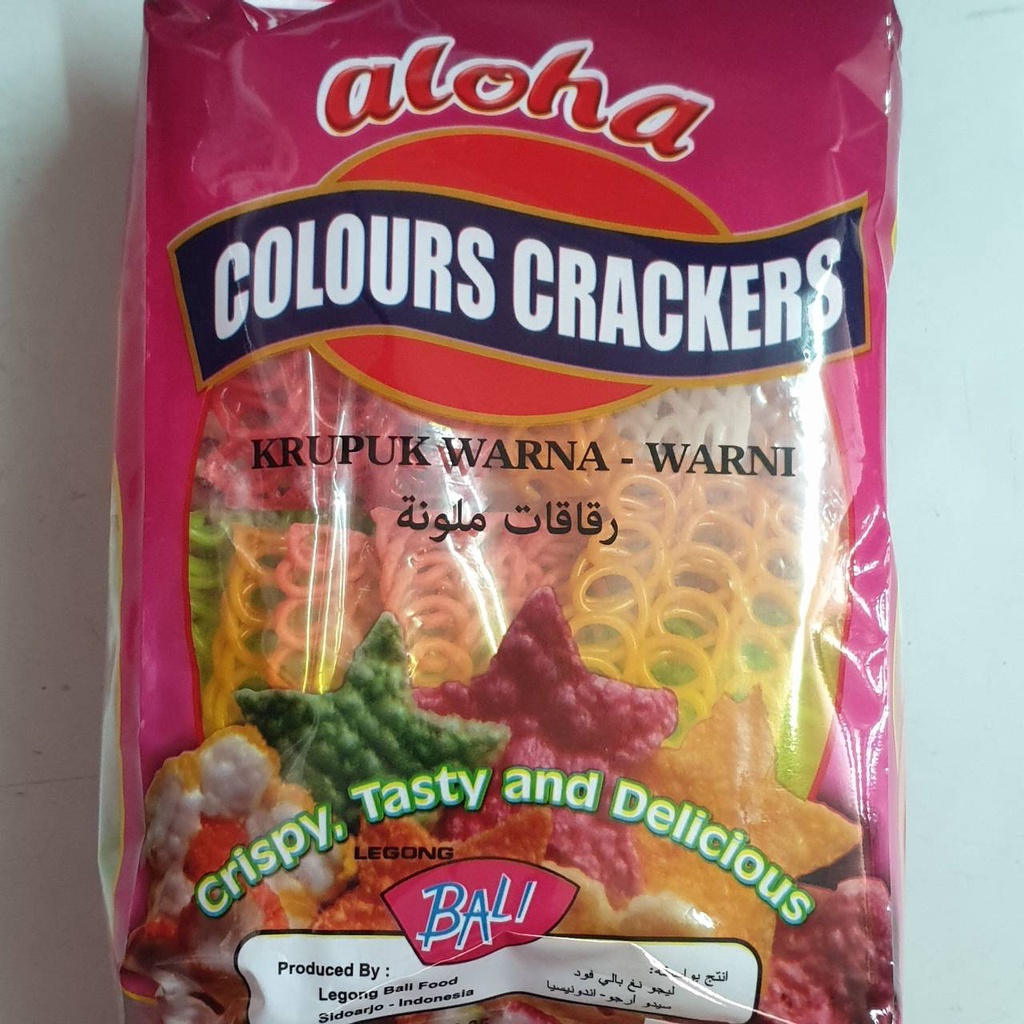 KRUPUK WARNA WARNI ALOHA/KERUPUK WARNA WARNI ALOHA