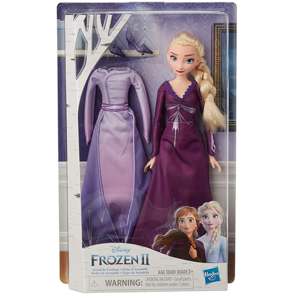 【Toy Fun】現貨* 美國正品: 迪士尼 Frozen 冰雪奇緣 2 艾莎 Elsa 時尚 娃娃 多1套禮服 衣服