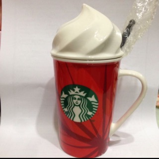 2014 星巴克耶誕鮮奶油咖啡杯組