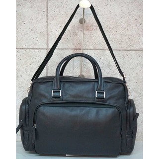【歐洲CK正品】【全新現貨】【男週末旅行包】Calvin Klein 男包,全真皮,韓國進口荔枝紋牛皮及搭配韓國平紋牛皮