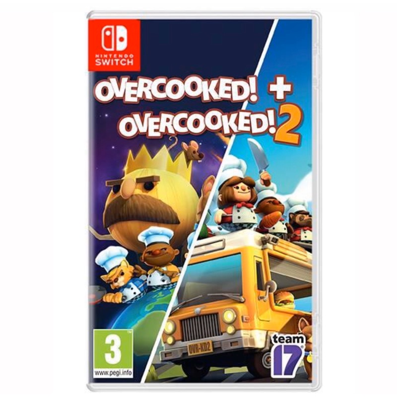 Switch 遊戲帶 遊戲片 卡帶 任天堂 overcooked 1+2 煮過頭1+2