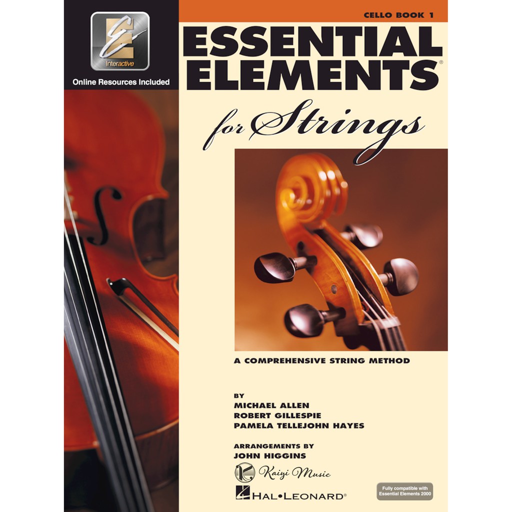 Essential Elements for Strings: Cello : A Comprehensive String Method, Book 1
