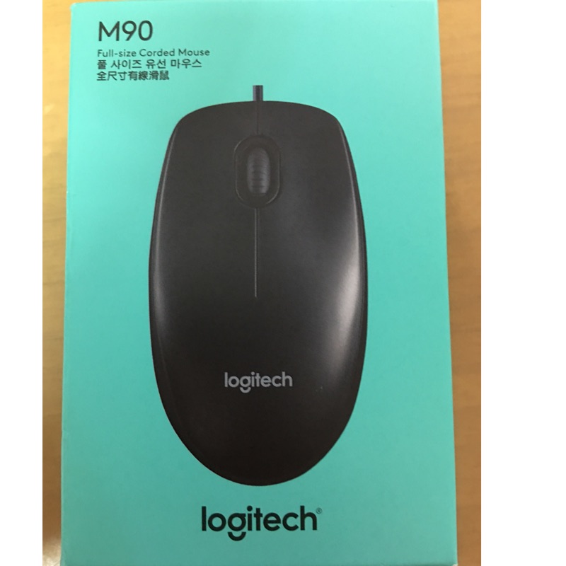 Logitech 羅技M90 有線滑鼠