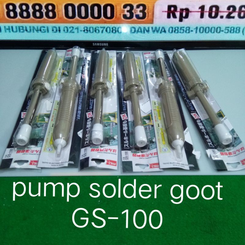 泵焊吸管錫吸引器 goot gs-100 gs 100