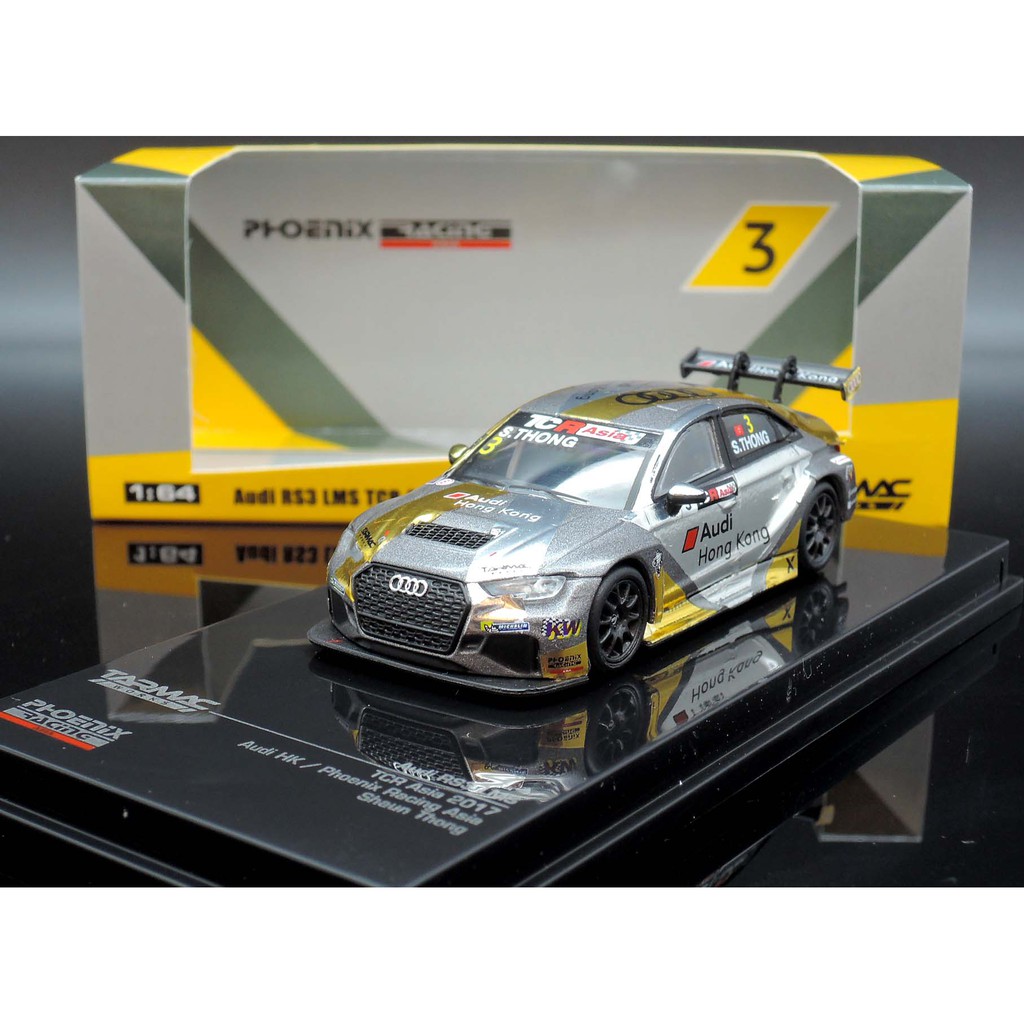 【M.A.S.H】[現貨特價] Tarmac 1/64 Audi RS3 LMS TCR Asia 2017