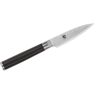 【永利刀具】- 旬 SHUN 水果刀 削皮刀 90mm DM-0700 黑/白柄