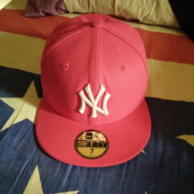 洋基隊 （美國職棒大聯盟） 玫瑰粉色新時代帽新時代洋基粉紅色帽子