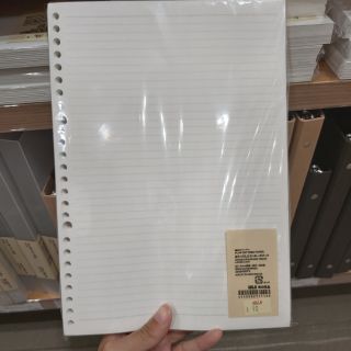 📈高CP【無印良品代購】植林木不易透色活頁紙 橫線、方眼 B5、A4、A5
