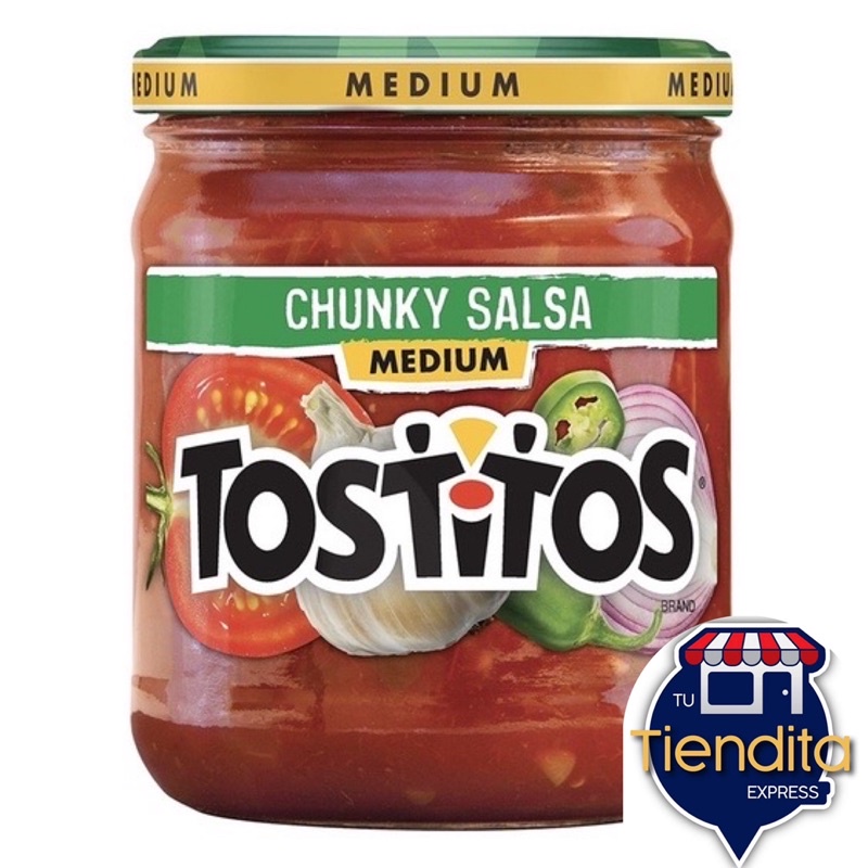 Tostitos 莎莎醬 salsa medium 微辣 chunky salsa