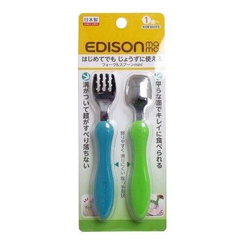 愛迪生 EDISON  小巧型嬰幼兒學習餐具組(叉子+湯匙)