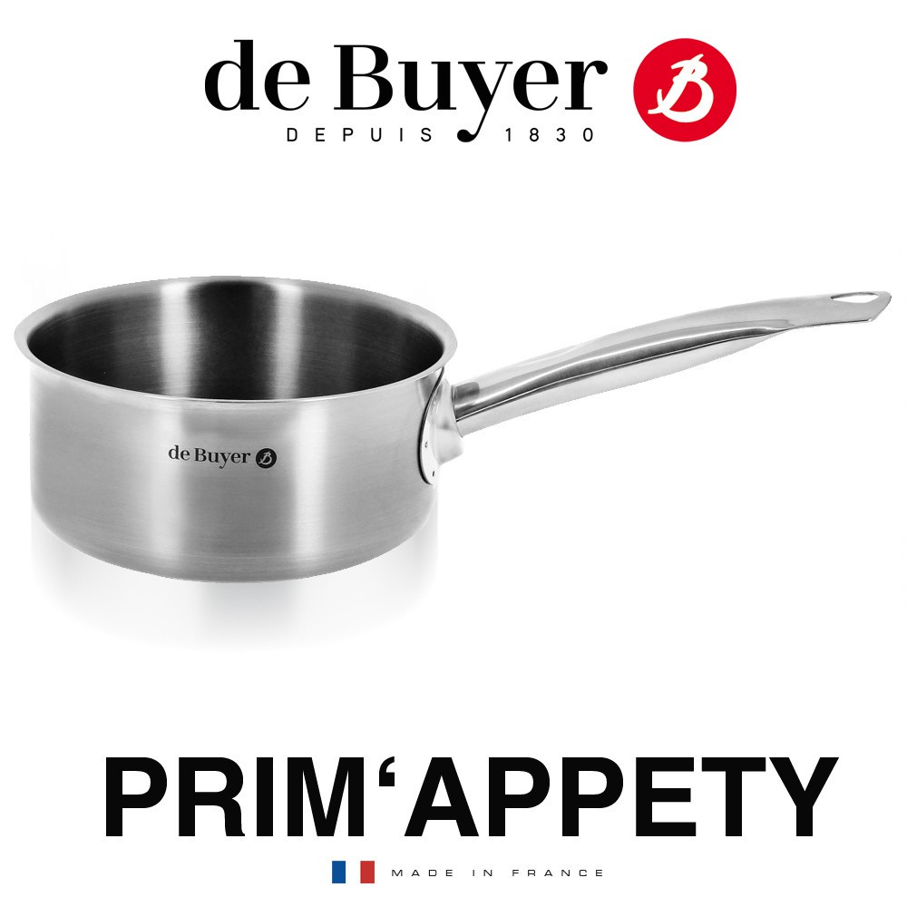畢耶 de Buyer 304不鏽鋼單手鍋 18cm 萬用鍋 28cm 星級主廚鍋