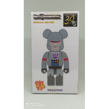 BE@RBRICK&amp;變形金剛密卡登 公仔 30週年 SPECIAL EOITION-MEGATRON