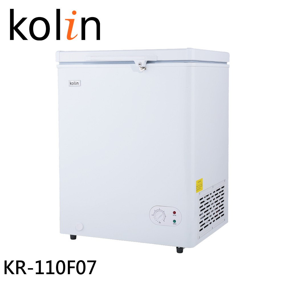 Kolin 歌林 100公升 臥式冷凍冷藏兩用櫃 冷凍櫃 KR-110F07 大型配送