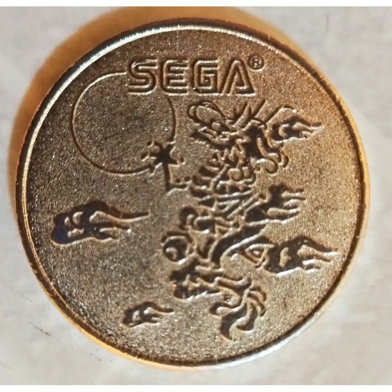 vintage sega arcade token