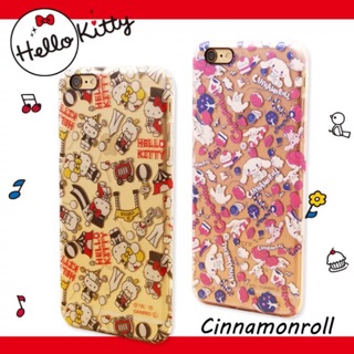 預購日本原單 hello kitty遊樂園iPhone 6/6s plus手機殼 軟殼全包大耳狗甜點