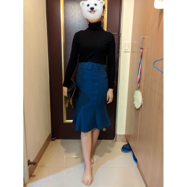 正韓 高單超美藍魚尾裙
