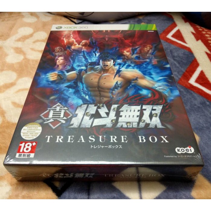 XBOX360 真北斗無雙 限定版 寶箱 日文版 全新未拆