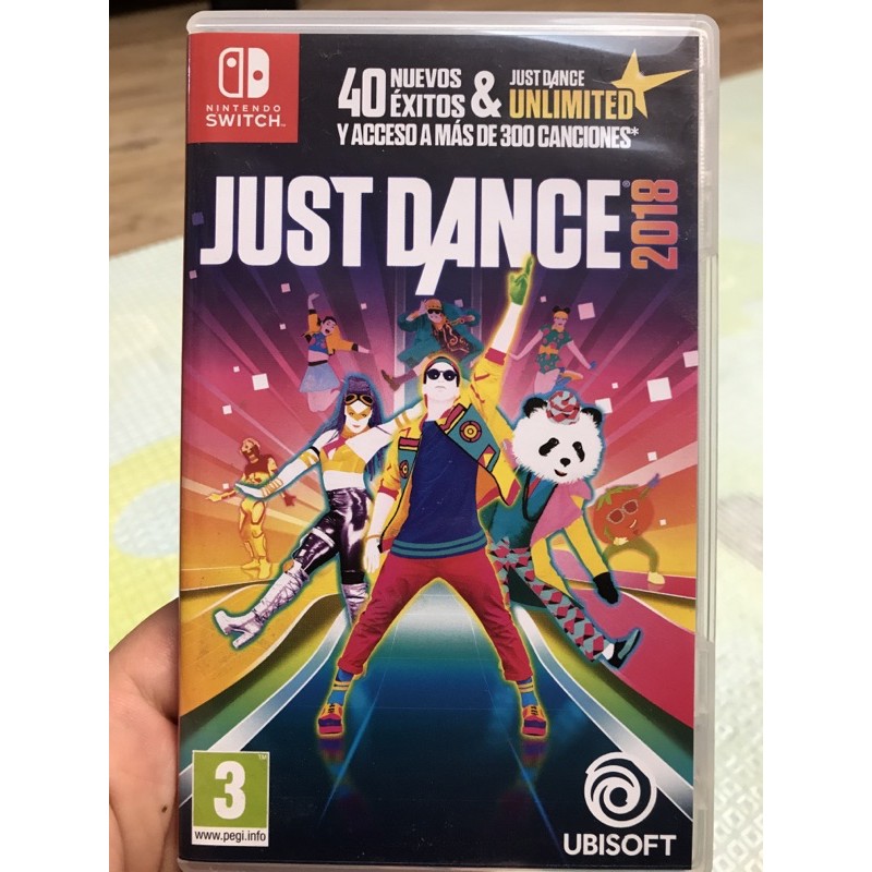 ns-switch-just dance2018舞力全開