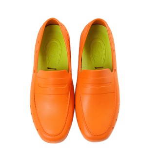 美國加州 PONIC&Co. ALEX 防水輕量 洞洞樂福鞋 雨鞋 橘色 男女 平底素面懶人鞋 休閒鞋 環保膠鞋 紳士鞋