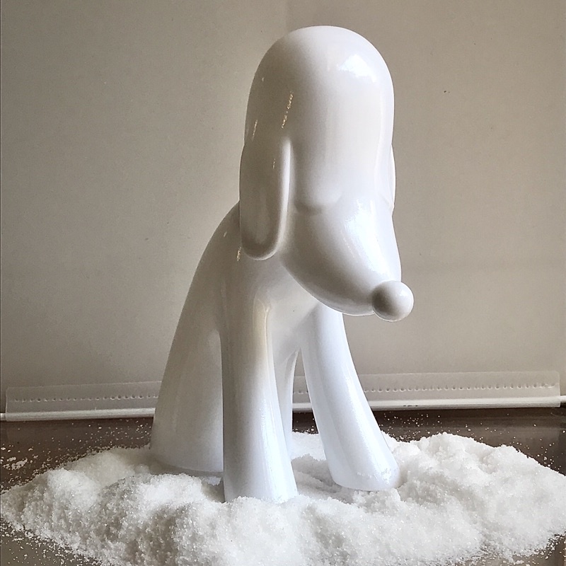 奈良美智 あおもり犬 立つ 置物 | roubineart.com