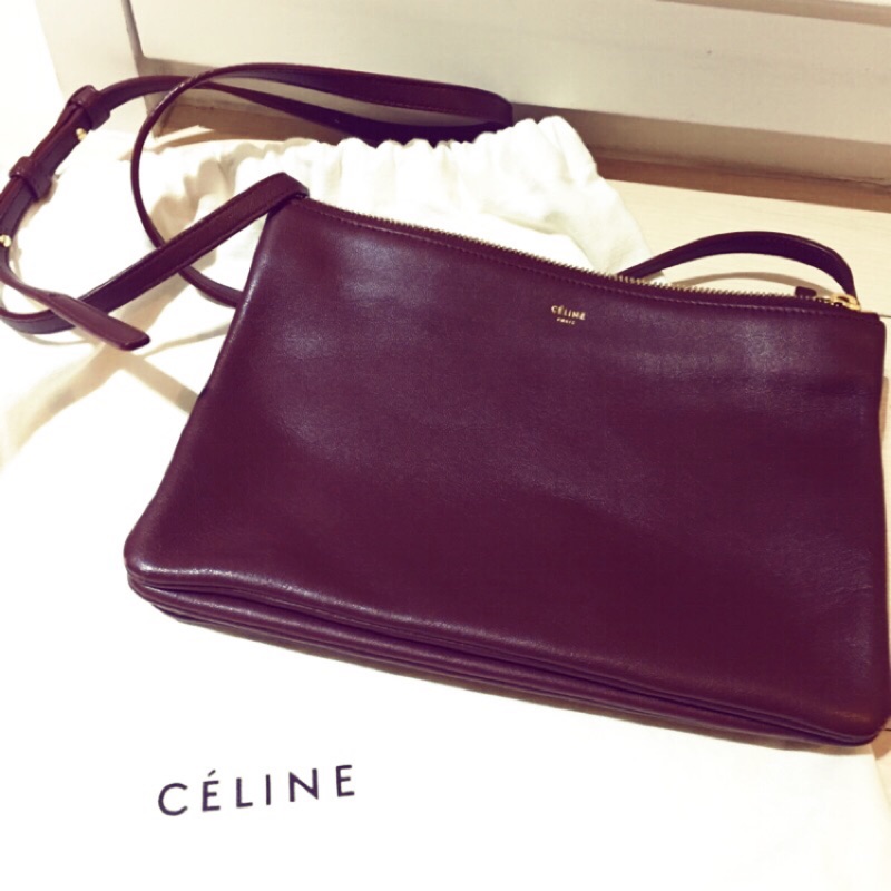 （正品）Celine Trio（large）超便宜出售