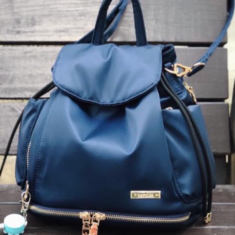 小晴天 HARULEZ日本設計師聯名款--微金質感系列輕背包