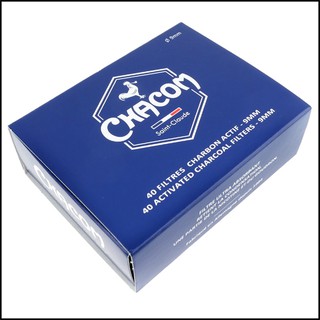 ☆福星煙具屋☆【CHACOM】法國進口-9mm活性碳濾心~40支入