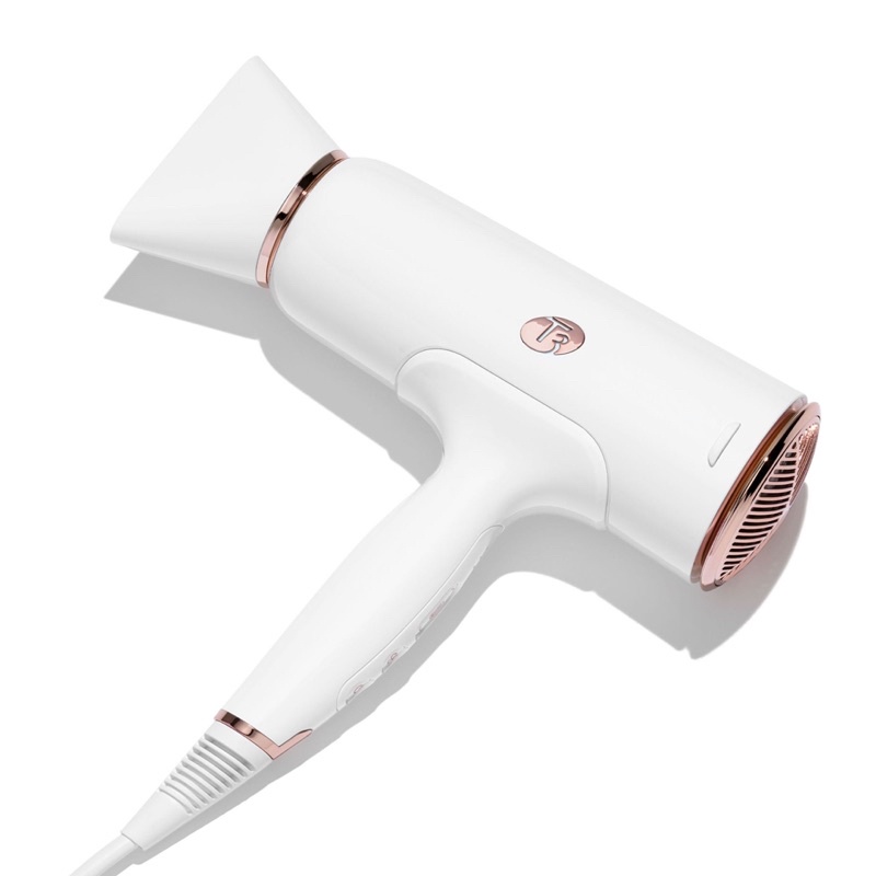 美國專業沙龍品牌T3 CURA 電氣石負離子吹風機 白色吹風機 精品吹風機
